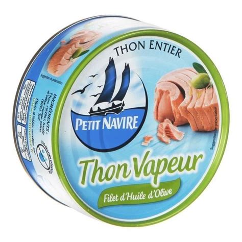 Petit Navire Thon Vapeur L Huile D Olive G Achat Vente Produit