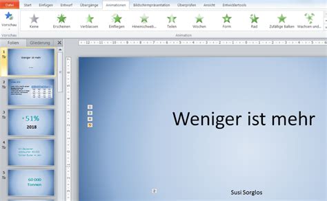 PowerPoint Animation alle Animationen in einem Schritt löschen