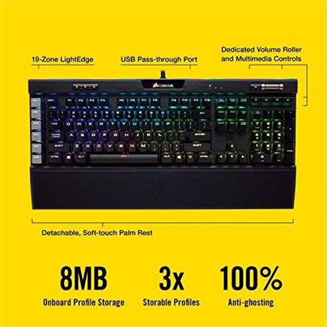 CORSAIR K95 RGB PLATINUM vs K100 RGB Midnight Gold Keyboard Comparison ...