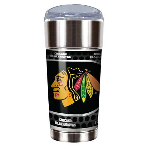 Nhl Oz Stainless Steel Eagle Tumbler Blackhawks Hsn