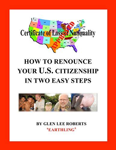 How To Renounce Your U S Citizenship In Two Easy Steps Ebook Roberts