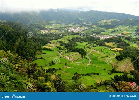 Sao Miguel Island, Near Furnas Lake, Azores Stock Photo - Image of ocean, touristic: 135321946