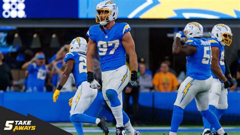 Joey Bosa Justin Herbert Shine As Chargers Defeat Bears And Look Ahead