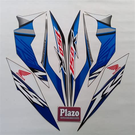 Jual Sticker Striping Lis Les Body Motor Honda Sonic 150 2019 Rs Biru