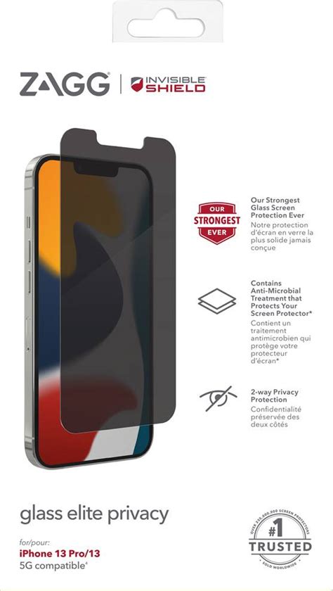 Zagg InvisibleSHIELD Glass Elite Privacy 360 Screen Protector For