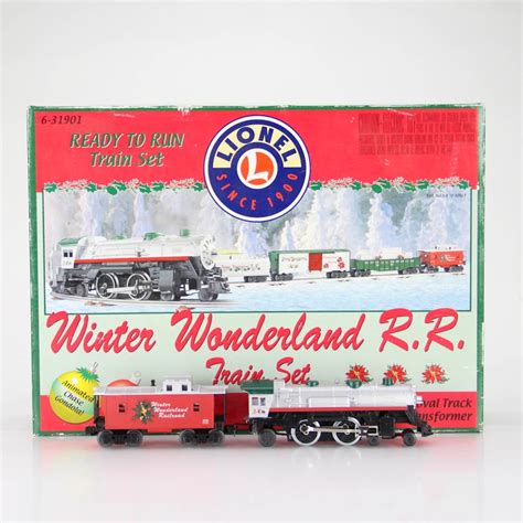 Lionel Winter Wonderland Railroad Train Set | EBTH