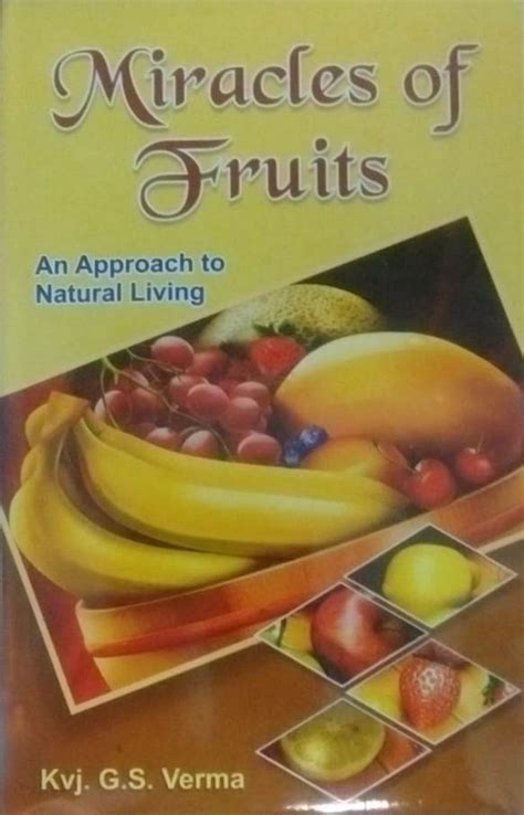 Miracles Of Fruits Indian Books And Periodicals