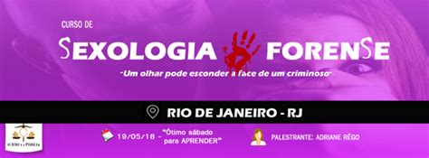 Curso De Sexologia Forense Rj Em Rio De Janeiro Sympla