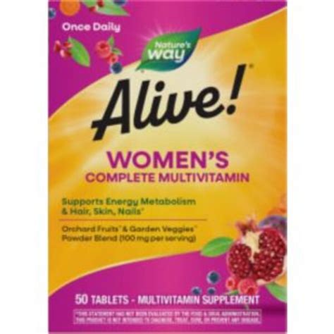 Natures Way Alive Womens Energy Multivitamin Tablets 50 Ct Pick Up In Store Today At Cvs