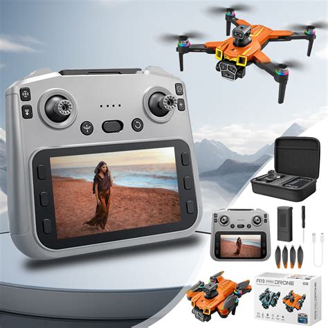 AuroraX Drone with Screen Built Into The Controller and Dual Camera
