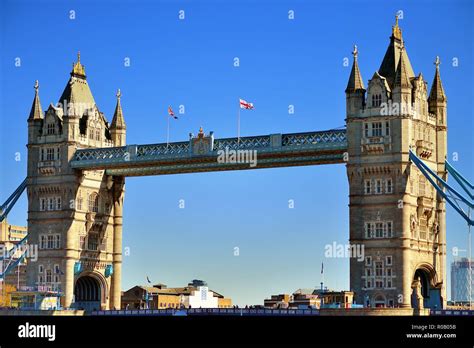 London England United Kingdom The Connected Twin Towers Of The