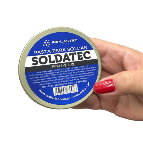 PASTA PARA SOLDAR SOLDATEC 50G Shopee Brasil