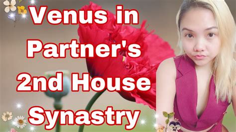 VENUS In PARTNER S 2ND HOUSE SYNASTRY Astrology Venus Synastry