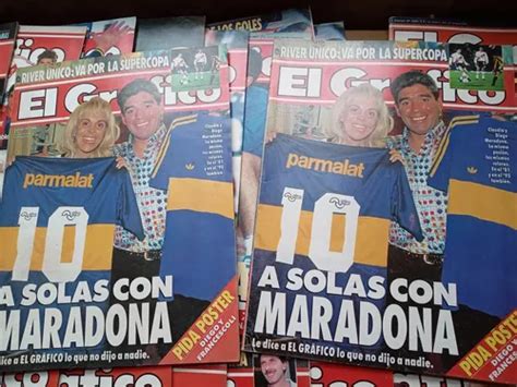 El Gráfico Completa X Unidad Año 1995 Maradona Boca Póster En Venta En Capital Federal Capital