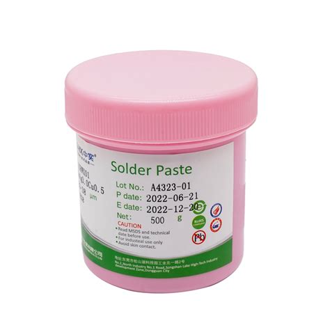 Halogen Free Soldering Flux With Silver Welding Sn5AG2 5pb Solder Paste