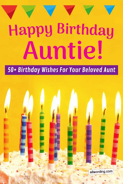 Happy Birthday, Auntie! 50+ B-Day Wishes For Your Beloved Aunt ...