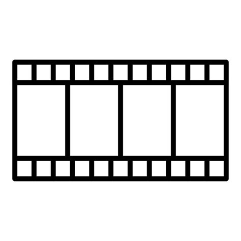 Film Reel Icon Style 21211748 Vector Art at Vecteezy