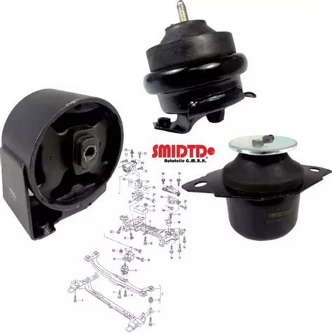 Kit Soportes Motor Y Transmis Automat Vw Jetta Mk Cuotas