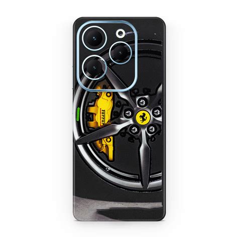 Infinix Hot 40 Ferrari Rim 3D Skin WrapitSkin The Ultimate Protection