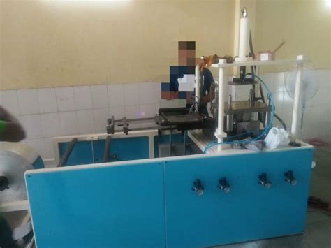 Aluminium Foil Container Machine Automation Grade Semi Automatic At