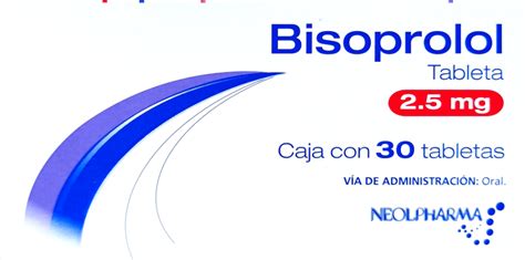 Medically Bisoprolol C 30 Tabs 2 5 Mg Farmacia A Domicilio