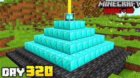 Making A Full Diamond Beacon Minecraft Hardcore YouTube