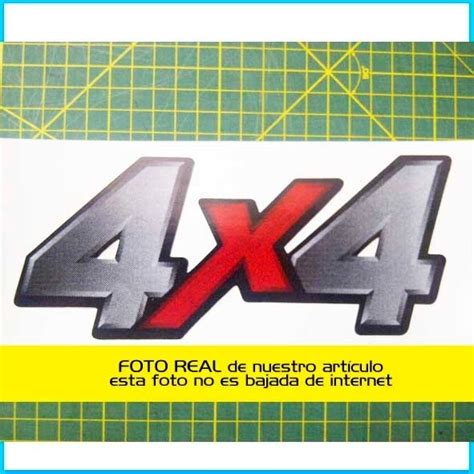 Kit Calcomanias 4x4 Luv Dmax MercadoLibre