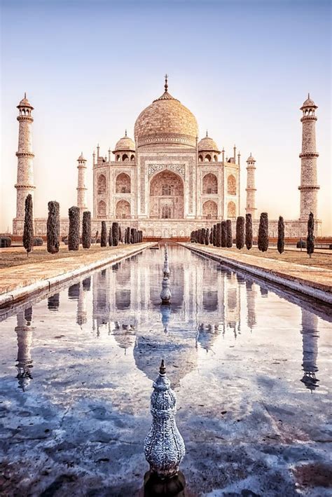 Mausoleo Taj Mahal En Agra Foto De Archivo Imagen De Turista 231758016