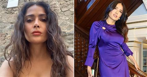 Salma Hayek su foto en bikini que encendió la red