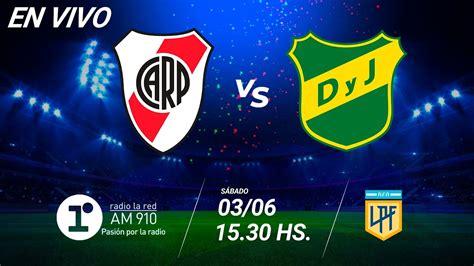 River Vs Defensa Y Justicia En Vivo Liga Profesional Youtube