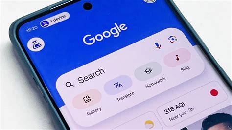 google app    share button  search results technology