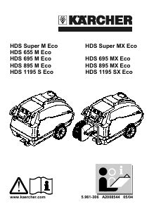 Handleiding Kärcher HDS 655 M Eco Hogedrukreiniger