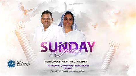 Live Sunday Tamil Service 2023 Man Of God Hegai Melchizedek DAy