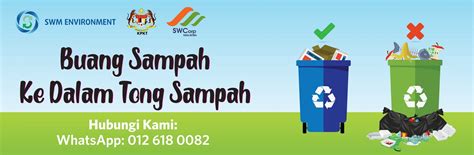 Animasi Gambar Tong Sampah Kitar Semula Kartun Empat Warna Warna