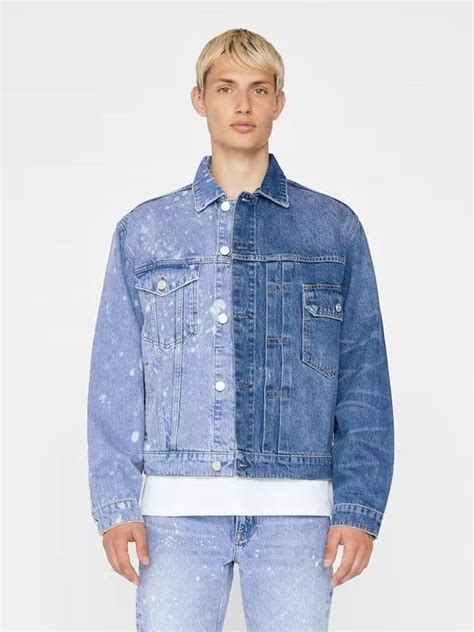 Denim Button Up Button Up Shirts Half Jacket Mens Frames Frame