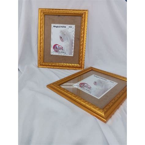 Jual Bingkai Pigura Frame Foto Ukuran R R R Packing Free Dobel