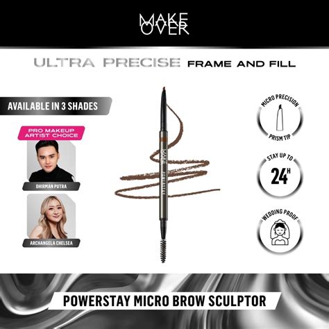 Jual Make Over Powerstay Micro Brow Sculptor Pensil Alis G H