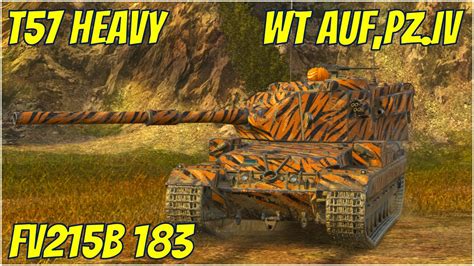 Fv B T Heavy Wt Auf Pz Iv Wot Blitz Youtube