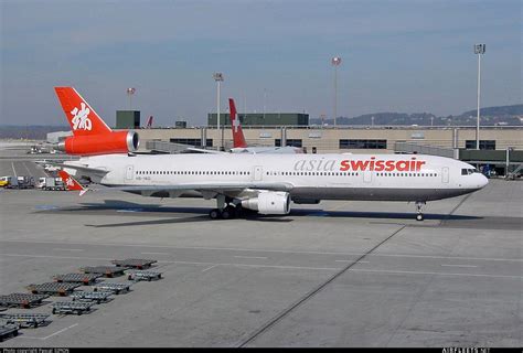 Swissair McDonnell Douglas MD 11 HB IWG Photo 72077 Airfleets Aviation