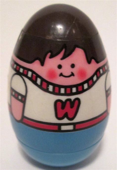 1971 Weeble Wobbles Fall Prevention Toy