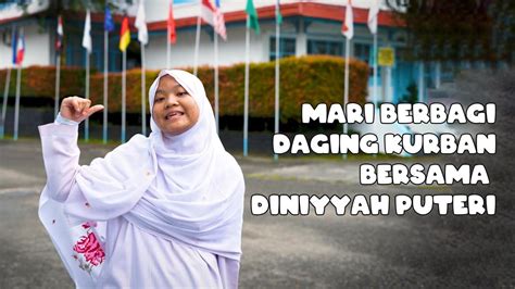 Mari Berbagi Daging Kurban Bersama Santri Diniyyah Puteri YouTube