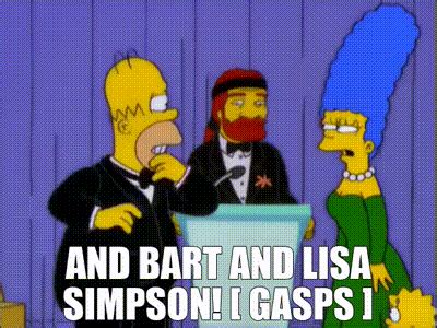 Yarn And Bart And Lisa Simpson Gasps The Simpsons