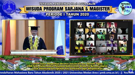 Pelaksanaan Wisuda Daring Program Sarjana Dan Magister Periode I Tahun