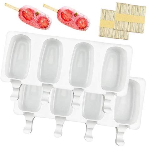 Ksopsdey Lot De Moules En Silicone Pour Glaces Moules Glace En