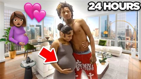 24 Hours Being Pregnant With Jayc 😳 Youtube