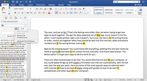 How To Find And Replace Any Text In Your Documents