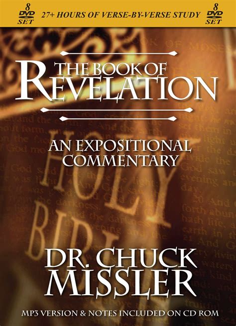 The Book Of Revelation An Expositional Commentary By Chuck Missler