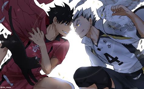 Haikyuu Kuroo Haikyuu Bokuto Koutarou Haikyu