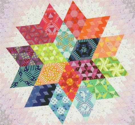 Nebula Quilt Block Of The Month Sewing Pattern From Jaybird Quilts