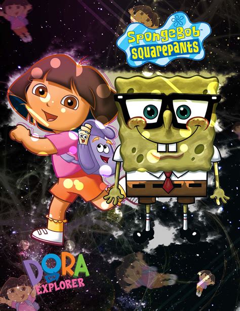 Dora The Explorer n SpongeBob by Taurimaru on DeviantArt